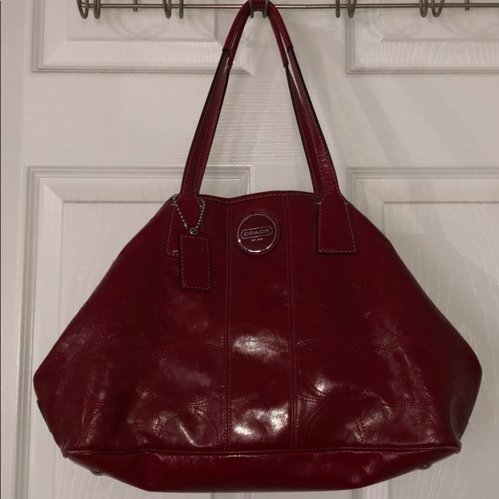 Coach hand bag